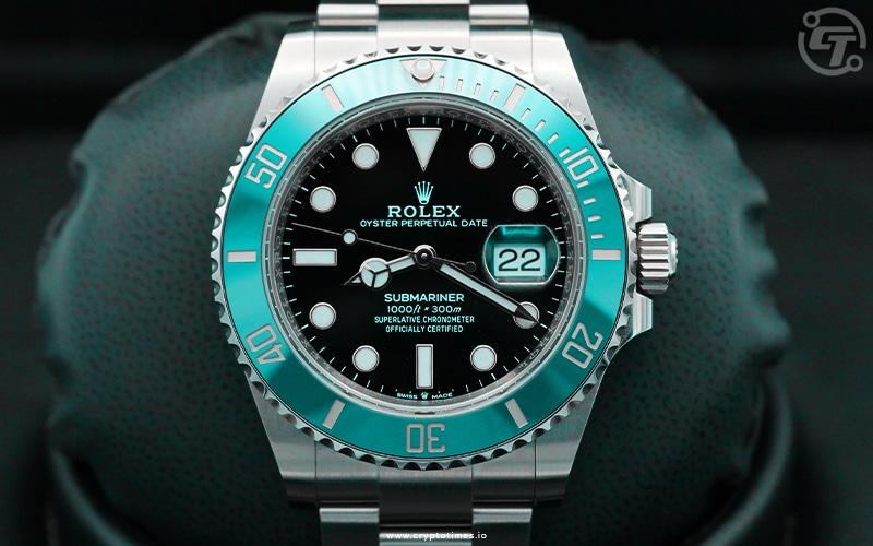 Rolex registra patentes nos EUA para lançamento de NFTs e marketplace próprio